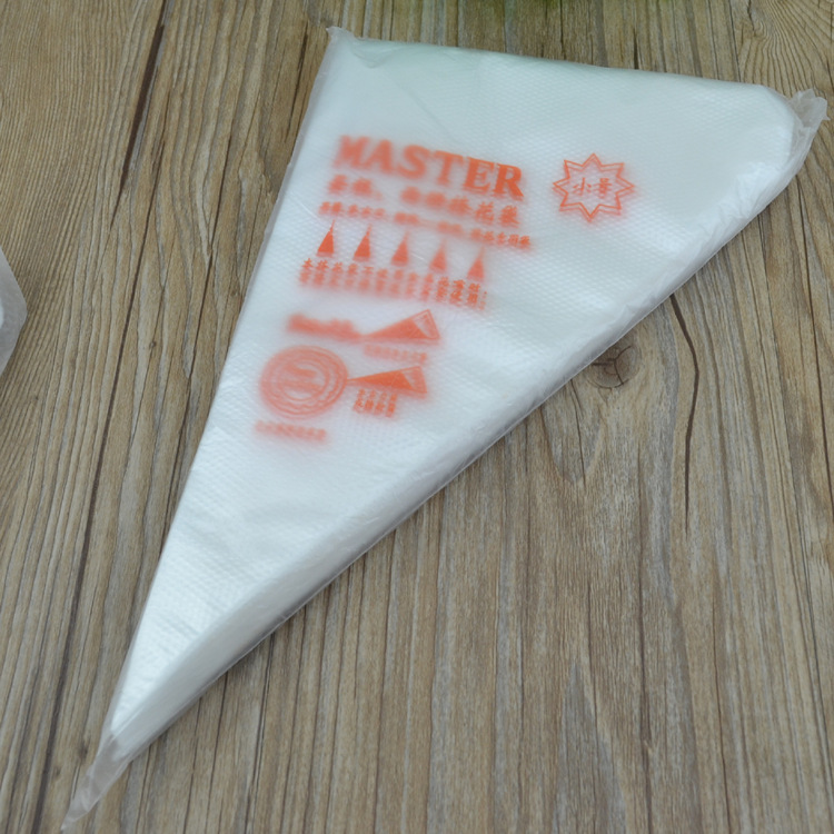 Baking tools cake cookie icing bag thick disposable icing bag piping bag cream icing tip bag