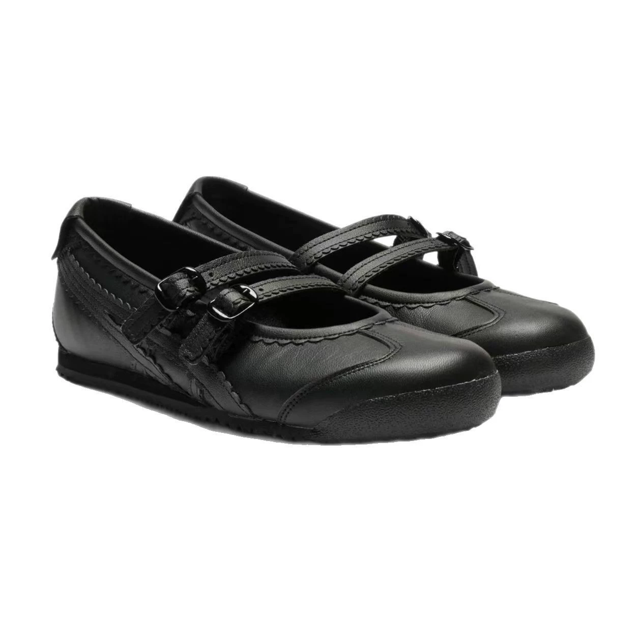 Purehara Tiger Onitsuka Tiger TRGS полупрозрачный рот балетная модель Mary Jane женские нескользящие обувь с мягкой подошвой повседневная обучающая обувь