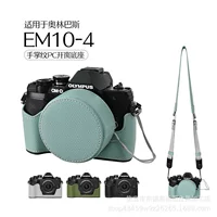 Olympus EM10-4 оконная основа для ПК с принтом ладони + цилиндр для объектива V501 + плечевой ремень V304
