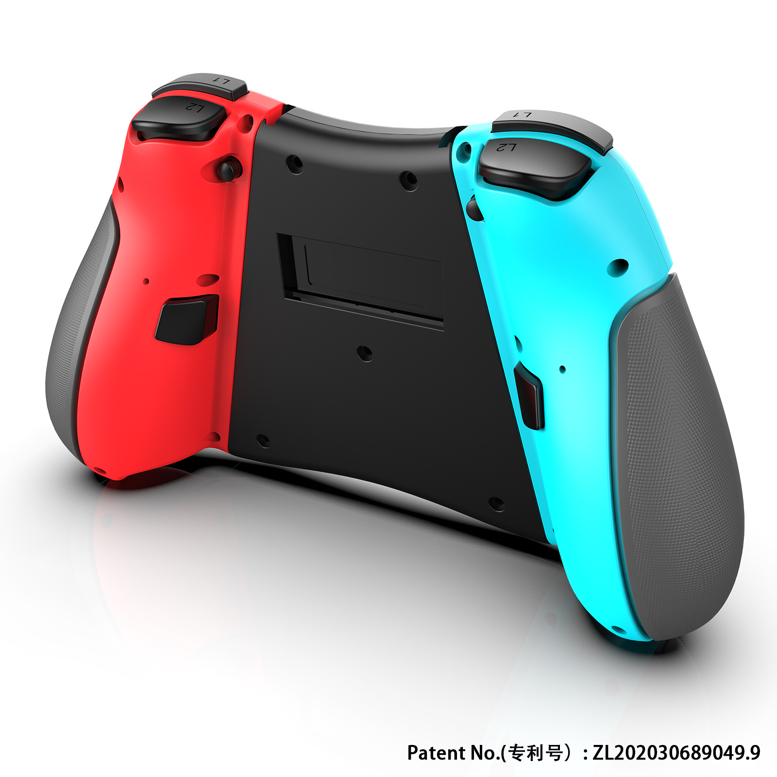 派鯊魚廠家私模switch左右手柄帶握把joycon手柄內(nèi)置游戲卡槽