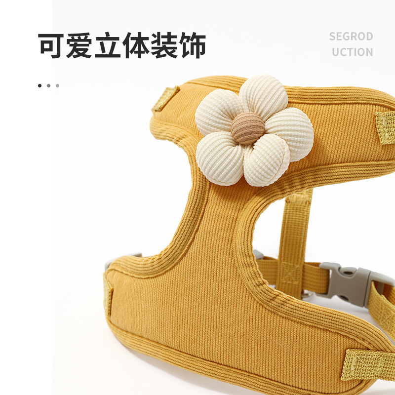Pet out, chaleco de encaje, cuerda de tracción de encaje, cinturón de pecho para perros, gatos, artículos para perros pequeños