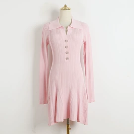 连衣裙;时尚休闲套装;女式针织衫