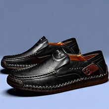 I 93364 Hand Stitched Slip On Loafers �ֹ������ָ�Ь �羳ר
