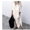 Summer elegant colored dress, long shirt