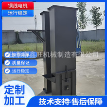 鑫旺 皮带式斗式提升机 配置高耐磨料斗砂浆输送机 TD160斗提机