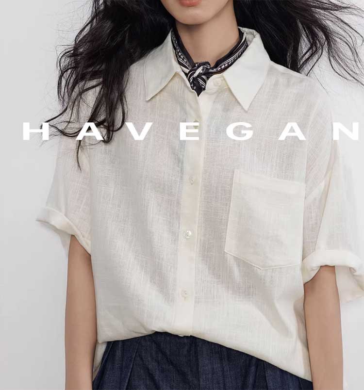 Áo sơ mi nữ linen tay ngắn phong cách cổ điển mới 2026 — màu xanh nhạt, màu sắc, màu xanh đậm, màu trắng chi tiết 9
