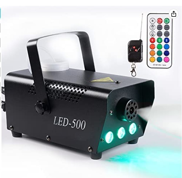 リモコン LED500W ステージスモークマシンハロウィンスモークマシンスプレーマシン 400 ワットスモークマトマイザー|undefined