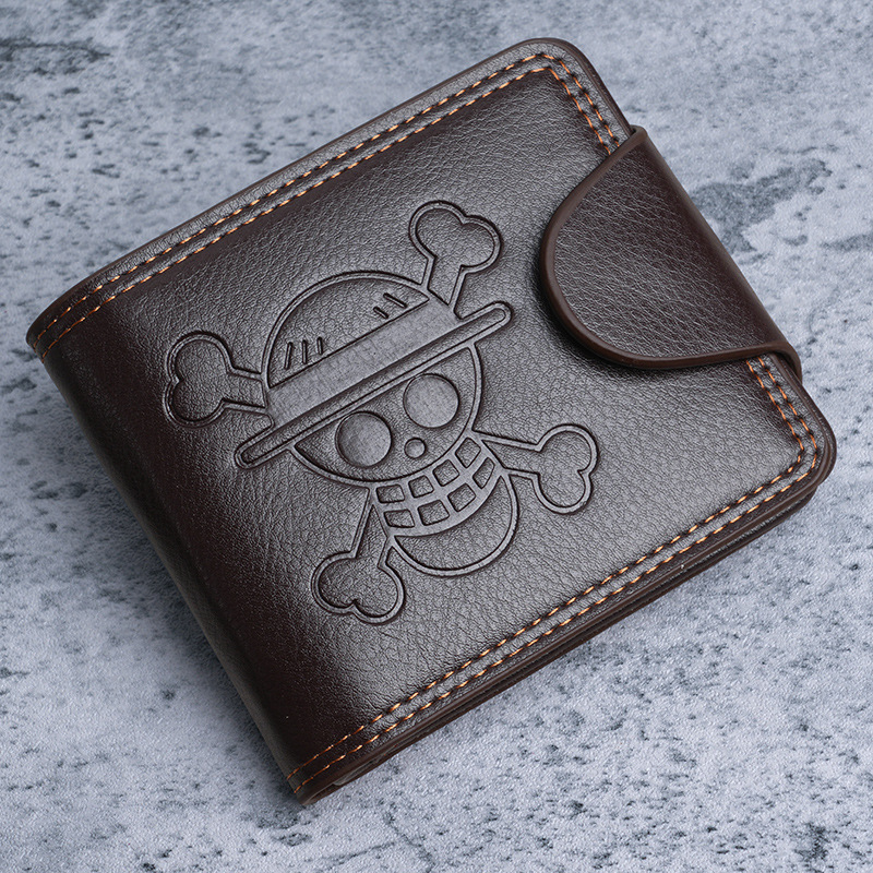 New Model of Men's Wallet for Foreign Trade and Cross-Border Sales, Short Style, Multi-Functional, Multi-Card Slots, Trendy Cartoon Design, Direct Supply from the Manufacturer