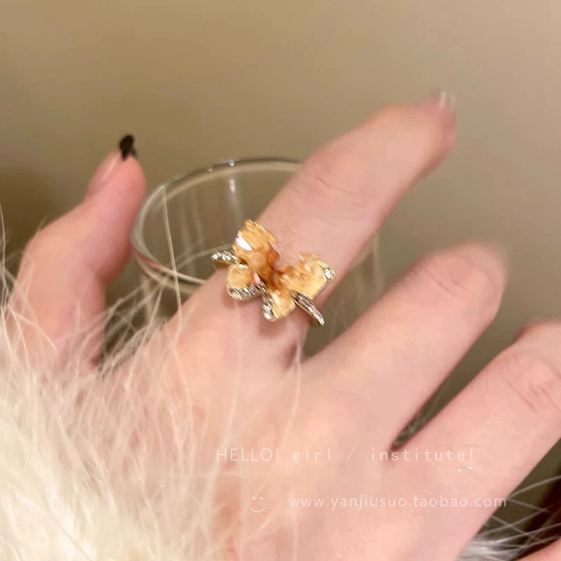 Кольцо-фокус One-Size Fashion Ring, светлая роскошь высокого качества дизайн, множество цветовых кодов (серия JZ)