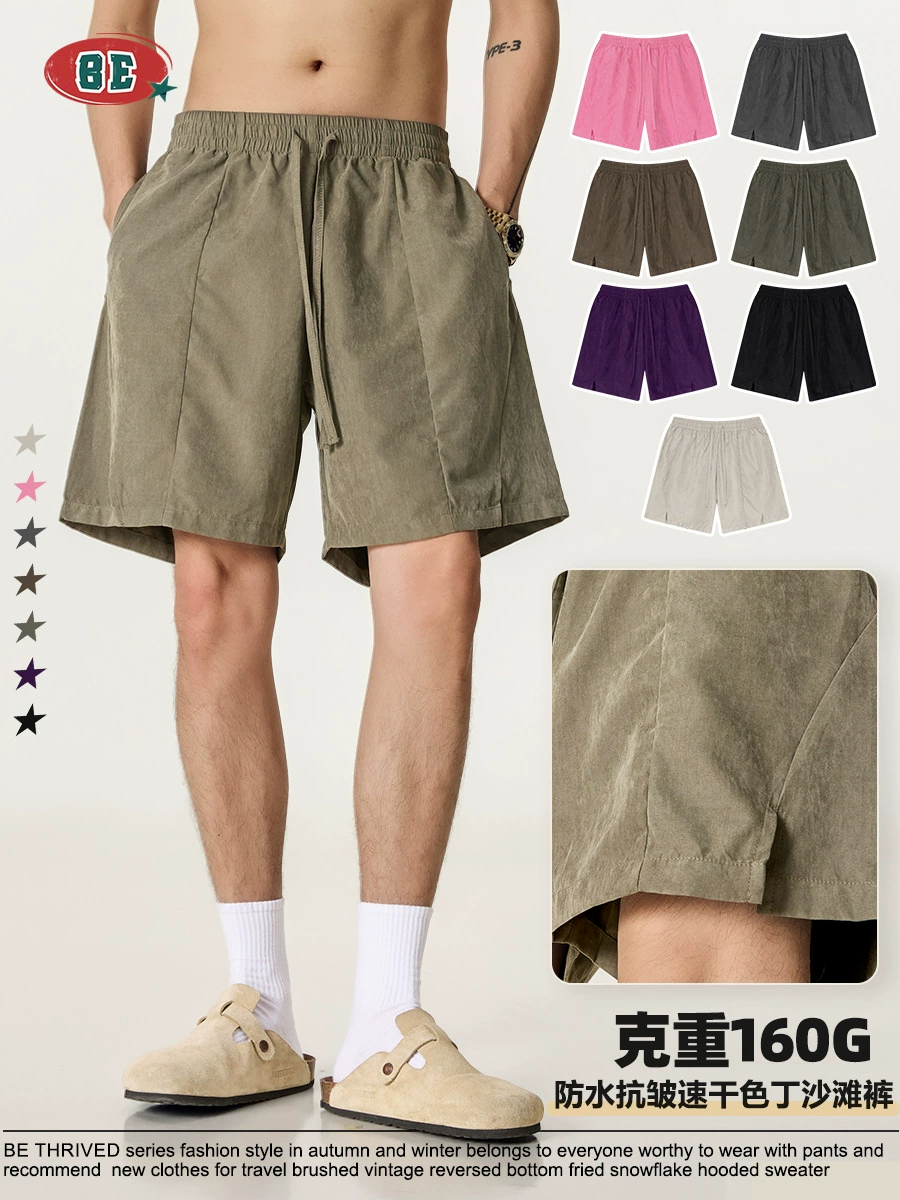 Пляжные шорты Quick-Dry, водонепроницаемые, американский стиль, легкие (160 г), размеры S–XL