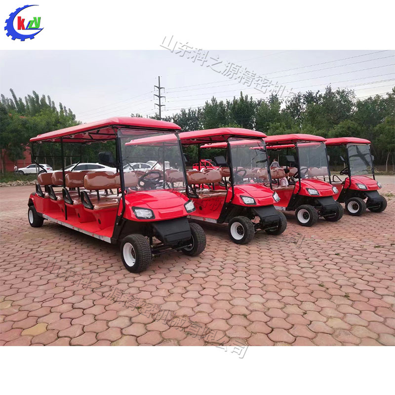 学校医院酒店电动观光车 高尔夫球场电动乘用车辆 自驾游代步车