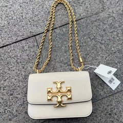 Tortyburch 人気の小さな金レンガ豆腐バッグチェーンショルダークロスボディハンドヘルドレディースバッグクロコダイル柄小さなスクエアバッグトレンディ