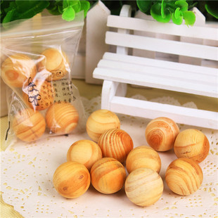 Camphor wood insect repellent moisture-proof wooden ball wardrobe camphor ball camphor wood ball insect repellent deodorant pill sanitary ball insect repellent incense 5.