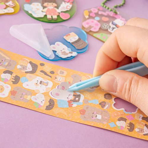 DIY Gukka Set Gift Box Gukka Full Set Wholesale Colorful Gukka Children's Handmade Material Gukka Sticker Set