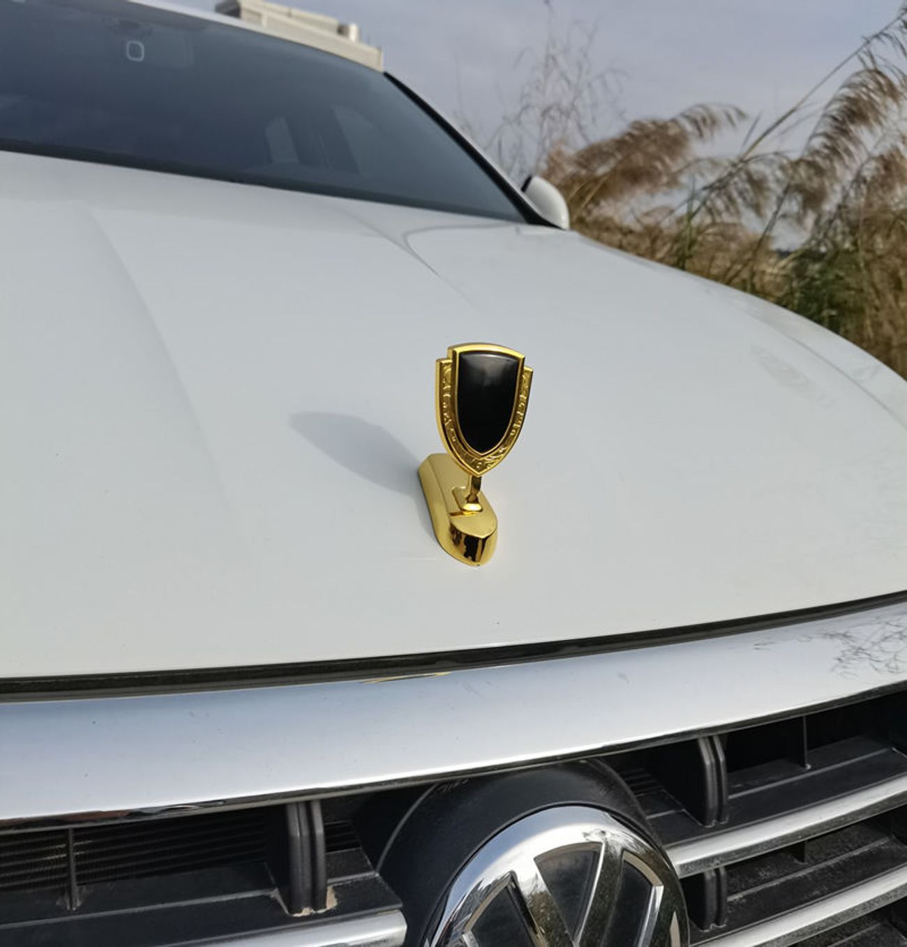 Metal logo car logo engine cover car head cover exterior decoration stickers alloy brand car logo personalized modification accessories