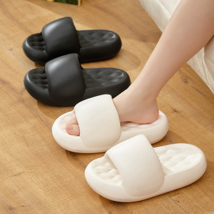 New thick-soled slippers for Women summer outdoor wear EVA shit feeling indoor home bathroom slippers summer cross-border wholesale