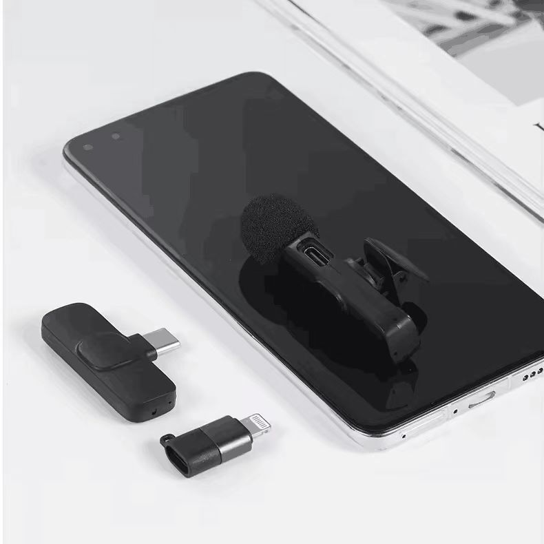 无线麦克风领夹式收音麦器直播主播录音设备夹领式网红吃播降噪麦|undefined