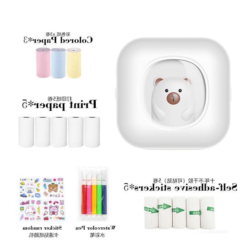 Mini Impresora Térmica Portátil de Fotos de Alta Definición con USB