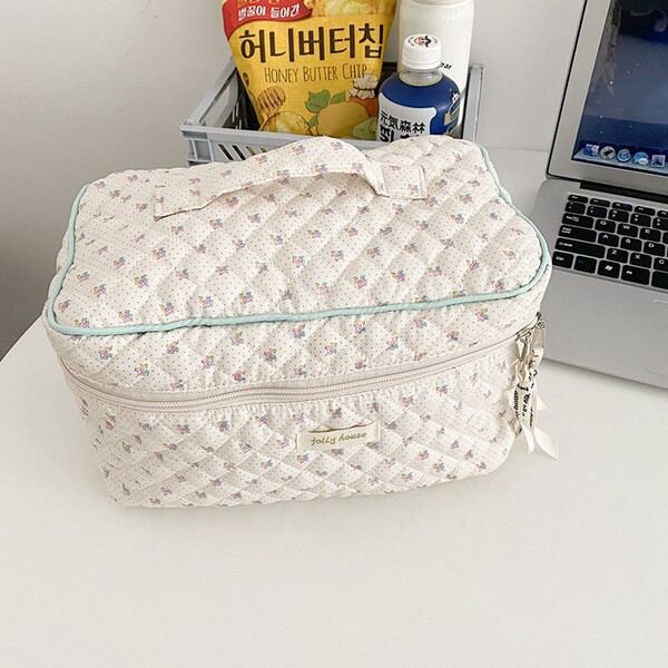 Brand cute capacious handheld organizer bag