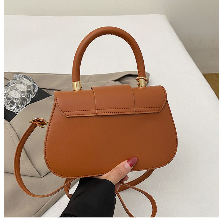 Damenhandtasche Sommer 2025, neues Modell, einfarbig, trendige Tasche mit Smiley-Gesicht, vielseitig, schlicht und elegant, einzeln erhältlich_voghion.com