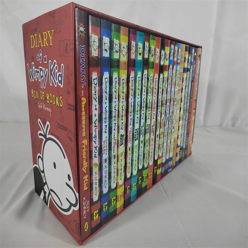 Комплект из 24 книг из серии «Дневник труса» в подарочной коробке, книги 1–24