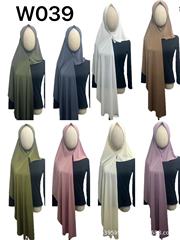 New Crystal Grass Full Wrap Scarf Autumn/Winter Amazon Head Scarf Plain Color Women Outdoor Wholesale W039