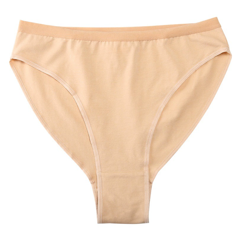 Танцевальный тест для девочек Художественный тест для девочек Невидимые трусы с высоким бедром Балетная практика Мясо Цвет Трусы с высокой вилкой 4001