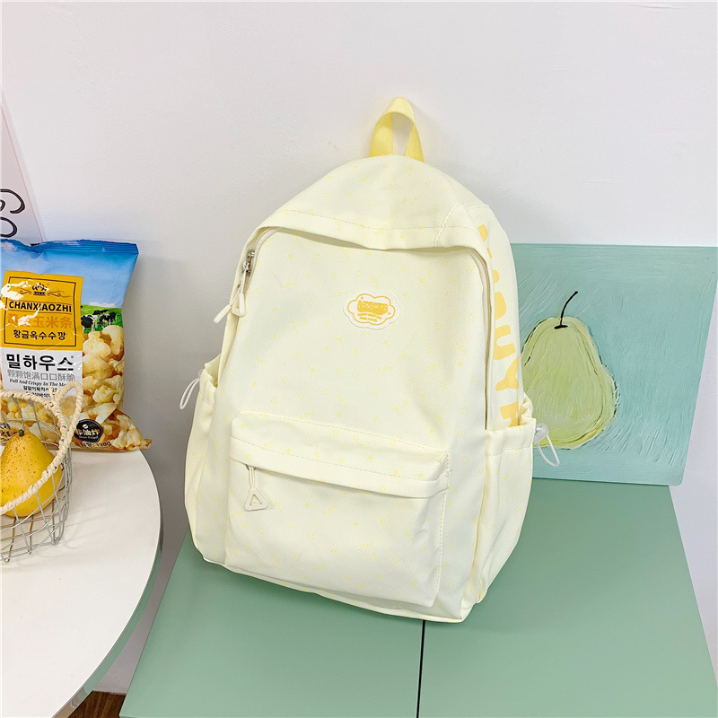 Mochila Escolar a Lunares para Estudiantes de Nylon para Escuela image 10