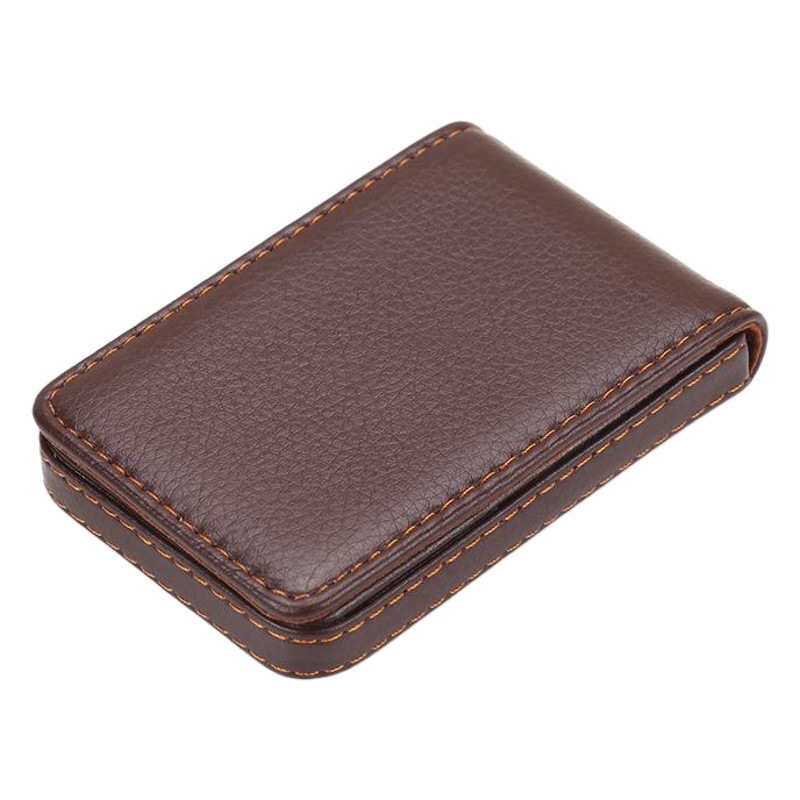 Estuche para tarjetas de visita magnéticas de cuero de estilo vertical Estuche para tarjetas Estuche para tarjetas Estuche para tarjetas de visita de empresa Estuche para tarjetas de regalo de empresa
