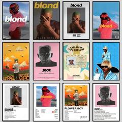 ヨーロッパとアメリカの音楽アルバムキャンバス絵画装飾絵画ポスター絵画コア速達temuアマゾン卸売販売