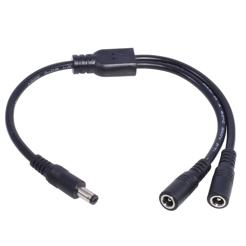 Bold line 18, one-half 5521, one-Revolution 2 mother splitter DC12V monitoring LED lamp power supply 1 and 2 wires Bold line 18, one-half 5521, one-Revolution 2 mother splitter DC12V monitoring LED lamp power supply 1 and 2 wires
