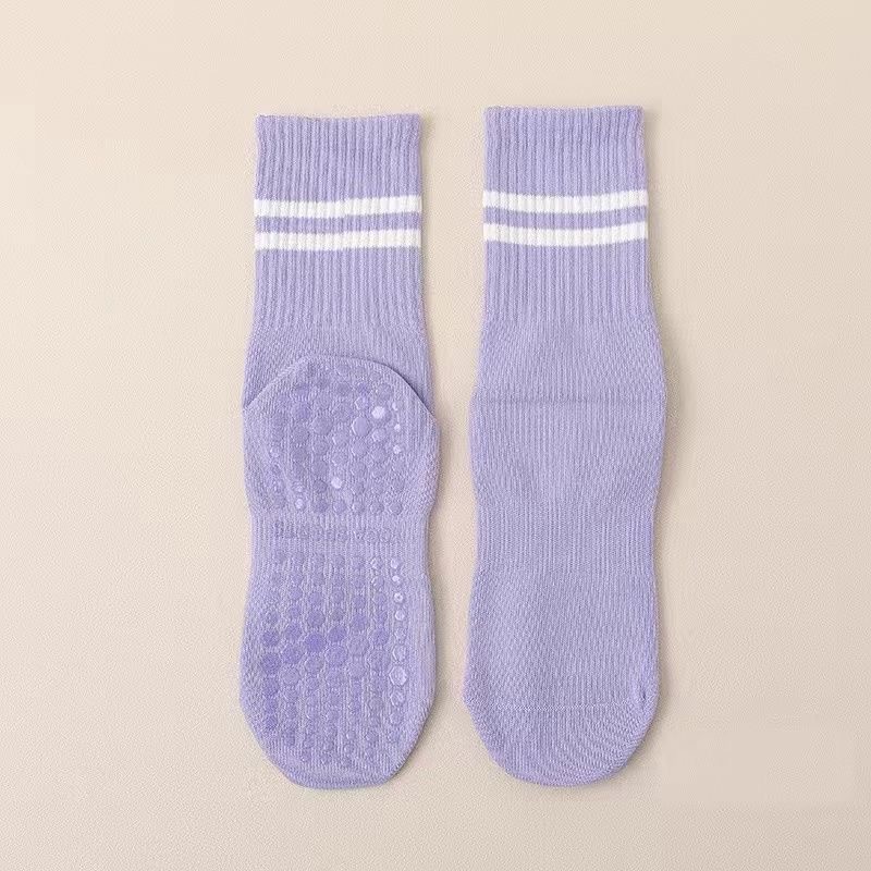 Pantalones de medias para niños y niñas, puntos antideslizantes, pantalones de medias para interiores, calcetines deportivas paralelas casuales coreanas al aire libre.