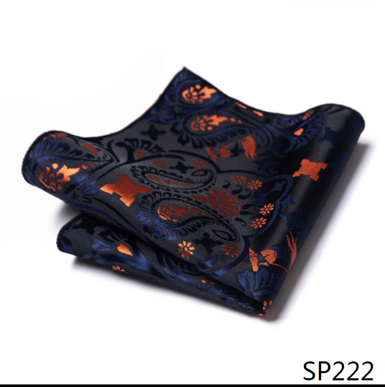 Pañuelo cuadrado de seda para hombre con 1200 puntadas, tejido de alta densidad, para traje de toalla de bolsillo_voghion.com