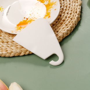 Soft Silicone Scraper Japanese-Style Pot and Pan Cleaning Scraper Cream Spreader Knife Food-Grade High-Temperature Resistant Sauce Spreader Integrated Scraper