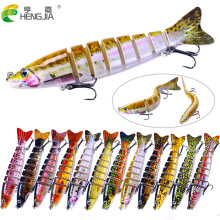 HENGJIA多节鱼12.8cm-18g米诺仿生假饵批发海钓沉水鱼饵渔具批发
