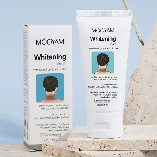 Black Spiny Skin Repair Cream for Armpits, Arms, Knees, Joints, Moisturizing and Whitening Body and Neck Care Cream, Neck Beauty Cream