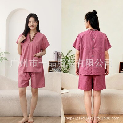 [WOW后开循环浴服桑拿服汗蒸服高质量高档沐足冼脚服美容院酒店SPA]