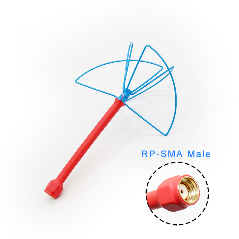 三叶 四叶草图传天线 无人机航模图传天线 2.4G天线 SMA接口