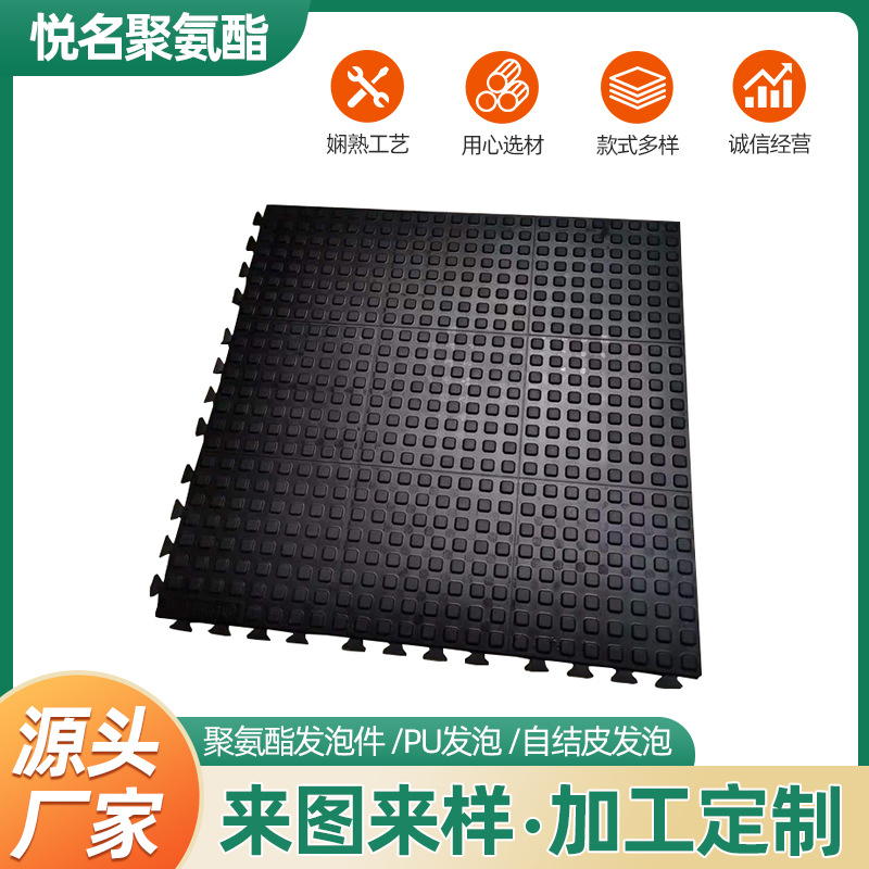 pu地垫厨房 水洗皮革地垫长方形纯色慢回弹门垫可擦洗