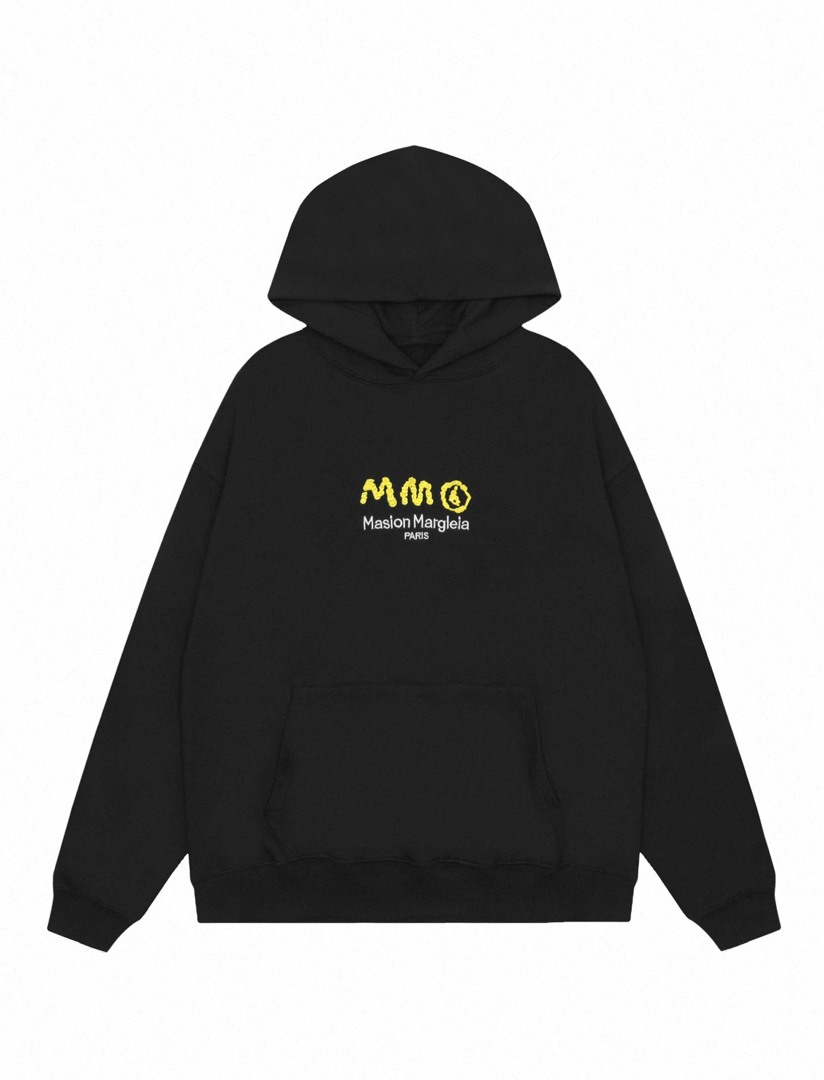 Футболка с длинным рукавом Maison Margiela унисекс свободного кроя с круглым вырезом