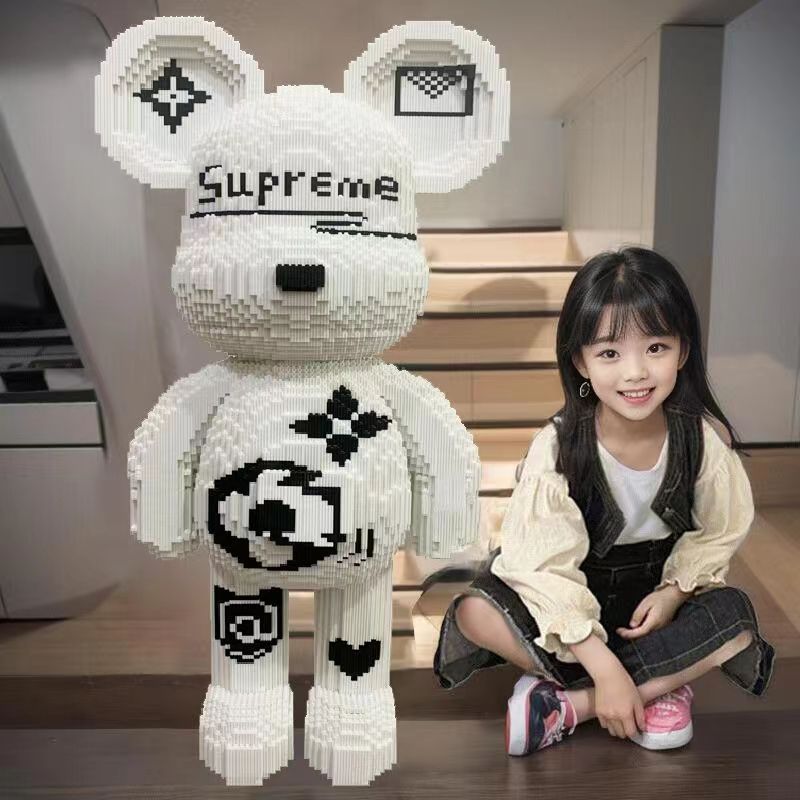 80cm super white bear