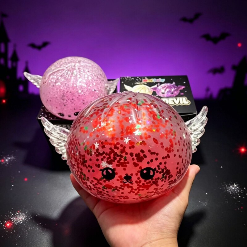 Halloween Ghost Squishy Toy Stress Relief Bun Angel Soft Rebound Toy for Squeezing and Venting, Cross-Border Wholesale Halloween Ghost Squishy Toy Stress Relief Bun Angel Soft Rebound Toy for Squeezing and Venting, Cross-Border Wholesale