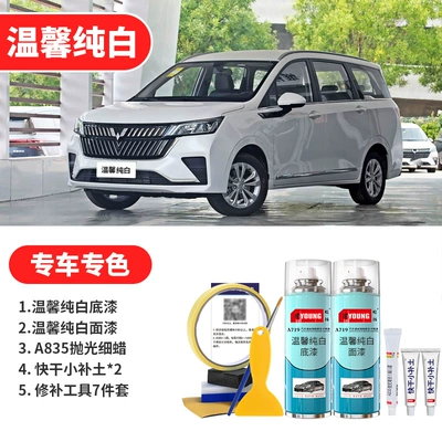 polar ice blue special self-spray — Avtomobil boya qələmləri - warm-pure-white-pearl-white-basic-repair
