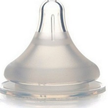 宽口液态硅胶奶嘴  喂奶奶嘴实用 母乳实感奶嘴 加厚磨砂奶嘴