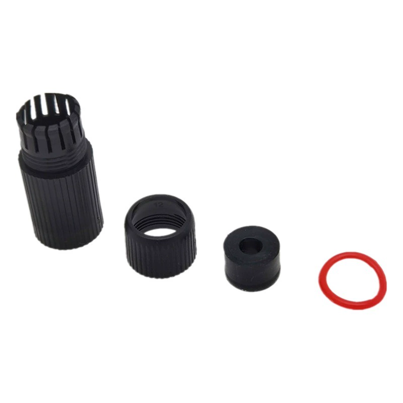 Сетевой кабель Водонепроницаемый Колпачок Мониторинг водонепроницаемый корпус белый черный Водонепроницаемый 4-х частей камеры Хвостовая линия водонепроницаемая крышка большое отверстие