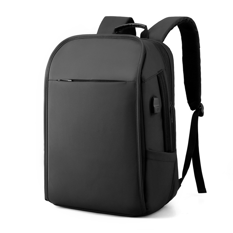 Nuevas mochilas de negocios transfronterizas para hombres, mochilas de computadora recargables USB, mochilas de gran capacidad, estudiantes de secundaria, estudiantes universitarios