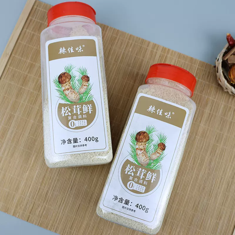 定制松茸鲜炒菜煲汤复合调味料餐饮凉拌菜代替味精瓶装松茸鲜调料