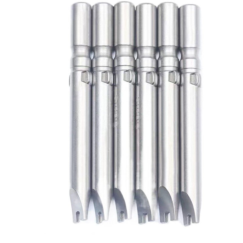 FUENTE fabricante león marino Sellos de forma especial destornillador eléctrico cabeza en forma de U destornillador eléctrico cabeza triángulo destornillador eléctrico cabeza asequible