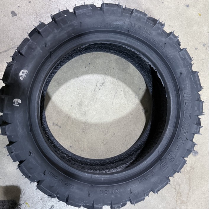 Manufacturer's electric scooter tire 100/65-6.5 vacuum tire off-road 100/65-6.5 wear-resistant off-road tire