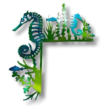 Sea turtle metal door frame decoration�����������T���b�